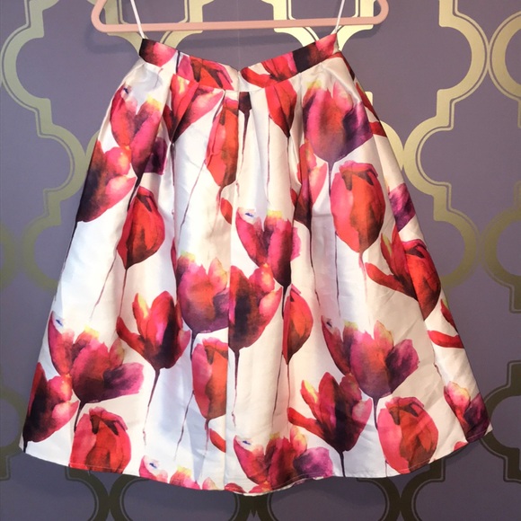 L'Atiste Floral Pleated Skirt - Picture 3 of 6